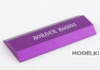 Металлический шлифовальный блок, розовый - BD0105-P