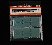 1:35 Фототравление боковые юбки для Panther D/A (для Dragon, Italeri) - PEA074