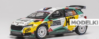 1:43 SKODA Fabia Rally2 №26 Rallye Monte Carlo E.Camilli/T.De la Haye (2026) - RAM1032