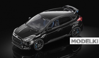 1:64 FORD Focus RS (2018), shadow black - 60067