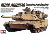 1:35 Сборная модель Амер. танк М1А2 Abrams c 120мм пушкой с 2 фигурами OIF - 35269