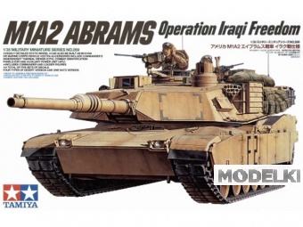1:35 Сборная модель Амер. танк М1А2 Abrams c 120мм пушкой с 2 фигурами OIF - 35269