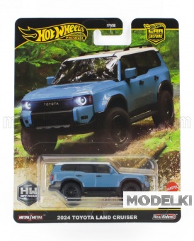 1:64 TOYOTA Land Cruiser First Edition (2024), Blue White - FPY86-976H-JBK52
