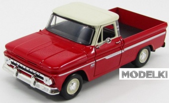 1:24 CHEVROLET C-10 Fleetside Pick-up (1966), Red Ivory - 73355R