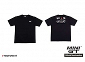 Футболка MINI GT T-shirt - MINI GT x LB, black - MGTOM017-XS