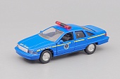 1:43 (Б/У) CHEVROLET Caprice (1990) New York State Police, blue - RC102
