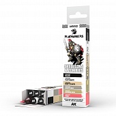 Набор акриловых маркеров PLAYMARKER - Скелеты и зомби / SKELETONS & ZOMBIES – PLAYMARKER SET - AKM102