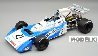 1:18 MATRA F1 MS120B №21 German GP (with pilot figure) Jean Pierre Beltoise (1971) - TMD18-476D