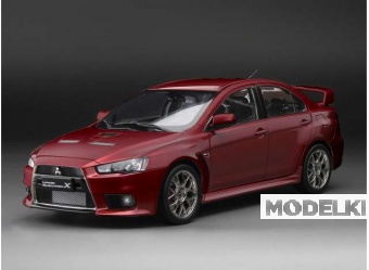 1:18 MITSUBISHI Lancer Evo X (2007), Red Met - 5822