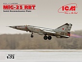 1:72 Сборная модель МиГ-25 РБТ Советский самолет-разведчик - 72172