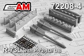 1:72 Авиационная управляемая ракета Р-73Л с пусковой П-72 - AMC 72208-4