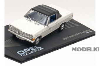 1:43 OPEL Rekord A Cabriolet 1963 White - OP94