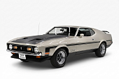 1:18 FORD Mustang BOSS 351 (1971) – Light Pewter Metallic - 3629