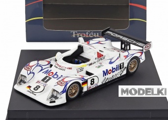 1:43 PORSCHE Lmp1-98 3.2l Turbo Team Porsche Ag №8 24h Le Mans (1998) P.h.raphanel - D.murry - J.weaver, White - TR1304