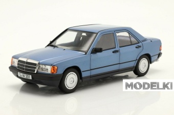 1:18 MERCEDES-BENZ 190E (W201) голубой металлик, 1982 - B66040661