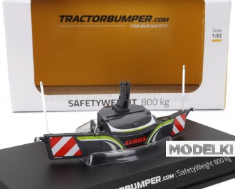 1:32 ACCESSORIES Tractor Bumper - Safety Weight 800kg., Grey - UH6679