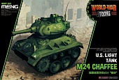 Сборная модель Американский лёгкий танк M24 'Chaffee' - WWT-018