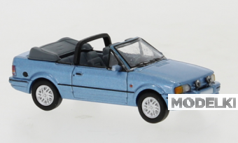 1:87 FORD Escort IV Cabriolet (1986), light blue - PCX870158