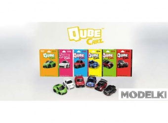 1:64 Набор MINI GT Qube Carz, 6 моделей - MGTQZ-C003-SEA