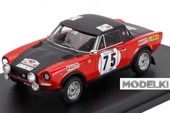 1:43 FIAT 124 Sport 1600 Spider (night version) №75 Rally TAP Alcide Paganelli - Ninni Russo (1972) - TRFDSN368