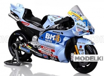 1:18 DUCATI Desmosedici Gp25 Team Gresini Racing №73 Motogp Season (2025) Alex Marquez, Light Blue - 36408-73