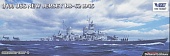 1:700 Сборная модель USS New Jersey BB-62 1945 Deluxe Edition - E57002