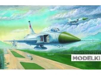 1:48 Сборная модель Советский истребитель-перехватчик Су-15 (Flagon-A) - 02810