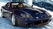 1:18 FERRARI 575M Maranello (2002), dark blue - BBR1875B-VET
