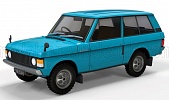 1:43 LAND ROVER Range rover classic first production  british motor museum (1970), blue - VA15701
