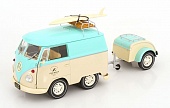 1:18 VOLKSWAGEN T1 Kool Kombi (2024), mint-green creme - S1810905