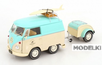 1:18 VOLKSWAGEN T1 Kool Kombi (2024), mint-green creme - S1810905