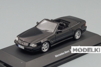 1:43 (Б/У) MERCEDES-BENZ SL 73 AMG R129 Convertible, black - 09234-X2