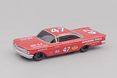 1:43 PONTIAC Bonneville (1960) NASCAR, red - LOT01598