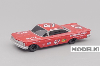 1:43 PONTIAC Bonneville (1960) NASCAR, red - LOT01598