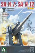1:35 Сборная модель Зенитный ракетный комплекс Russian Navy SA-N-7 'Gadlfy' & SA-N-12 'Grizzly' SAM - 2136