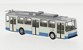 1:87 SKODA 14 Троллейбус Tallinn (1982), бело-голубой - 61378