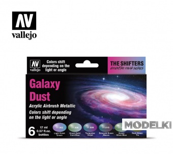 Набор красок GALAXY DUST, хроматические оттенки - 77092