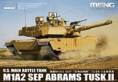1:72 Сборная модель основной боевой танк США M1A2 SEP ABRAMS TUSK II - 72-003