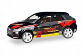 1:87 AUDI Q2 Driving school ' Olaf Grohauser', black / red / yellow - 095891