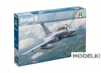 1:72 Сборная модель DASSAULT AVIATION Rafale B Military Airplane Marine Nationale (1999) - 90092ИТ
