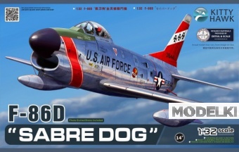 1:32 Самолет F-86D Sabre Dog - KH32007