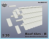 1:35 Сборная модель Черепица, Б-типа / Roof tiles B (BCC) - BM35157