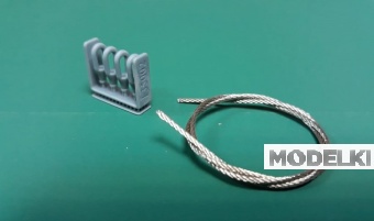 1:35 Трос с коушами вариант 2 - T35002