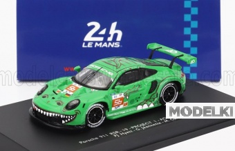1:87 PORSCHE 911 991-2 Rsr-19 4.2l Team Project 1-ao №56 24h Le Mans (2023) Matteo Cairoli - Phillip Jeffrey Hyett - Gunnar Jeannette, Green - 87S165