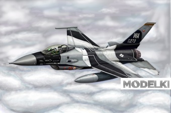 1:144 Сборная модель Самолет  F-16A/C Fighting Falcon Block 15/30/32 - 03911