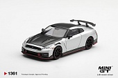 1:64 NISSAN GT-R R35 Nismo (2024), silver metallic - MGT01361-BL