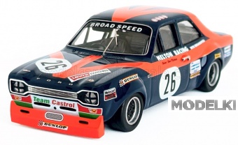 1:43 FORD Eescort MKI №26 Rally Tourist Trophy (1972) Dave Matthews - John Fitzpatrick - TRFRRUK112