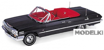 1:18 CHEVROLET Impala Cabriolet Open (1963), black - 19865C-BK