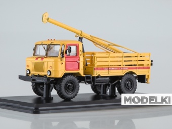 1:43 Бурильная машина БМ-302 (66) Аварийная служба, желтый - SSM1196