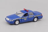 1:43 (Б/У) FORD Crown Victoria (1998) New York State Police 1998, blue - RC101